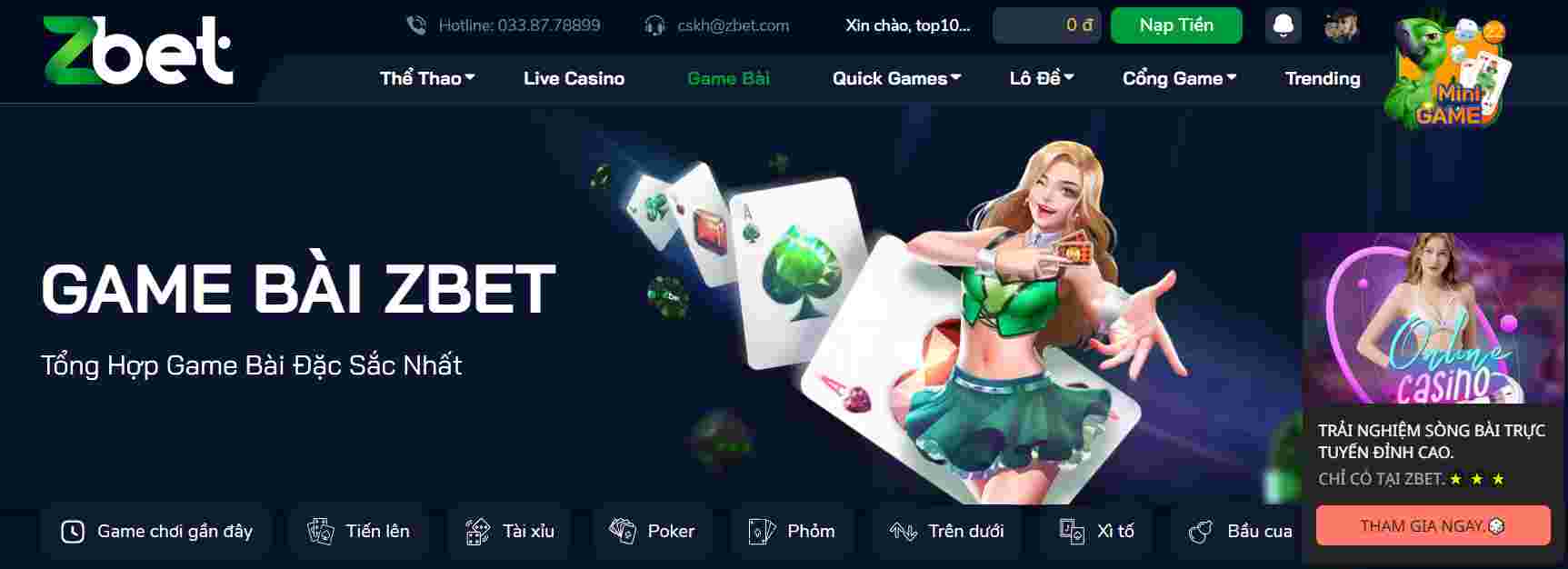 Các dịch vụ do Five888 cung cấp - Five888